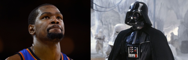Kevin Durant: Το ΝΒΑ έχει τον δικό του Darth Vader